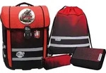 McNeill Ergo Perfecto Gradient Cranberry Schulranzen 5tlg. - Rot