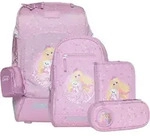 Beckmann Schulranzenset Active Air FLX - 6-tlg. Set Rosie - Rosa