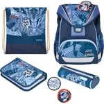 Herlitz Schulranzen UltraLight Plus TechMech - Blau/Orange