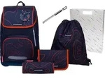 Schneiders Freizeitrucksack Ergoplus 2in1 Schulranzen Set 7-teilig 22L Ninja...