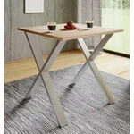 VCM Premium Holz Esstisch | H. 76 x B. 80 x T. 50 cm | K&uuml;chentisch Speisetisch...