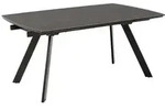 Blackburn Esstisch 97x160/240cm inkl. Zusatzplatten schwarz. - Schwarz