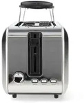 Nedis Toaster - 2 Lange Schlitze - Br&auml;unungsstufen: 7 - Auftaufunktion - Aluminium /