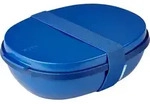 Mepal - Lunchbox Ellipse Duo - Meal Prep Box f&uuml;r Erwachsene & Salatbox zum...