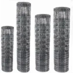 50m Wildzaun Forstzaun Weidezaun Drahtzaun Knotengeflecht 100/10/30 - Grau