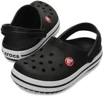 Crocs Kids' Crocband Clog Sandalen Black 36-37 - Wei&szlig; - 36-37