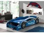 Vipack Kinderbett Police Car, Blau - Blau