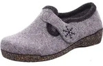 Fischer Markenschuhe Damen Hausschuh in Grau, Gr&ouml;&szlig;e 36 - Grau - 36