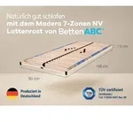MaDeRa 7-Zonen-Lattenrost 3 verschiedene Ausf&uuml;hrungen, zur Selbstmontage,...