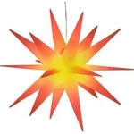 vidaXL LED-Weihnachtsstern Faltbar Rot 57 cm - Rot