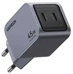 Ugreen Nexode Pro 45W Ladeger&auml;t, 2X Usb-C (Grau) - Grau