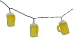 N&auml;ve LED-Lichterkette "Bierkrug" - Kunststoff; 5149515 - Gelb