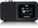 Lenco CR-625BK - DAB+/FM Radiowecker mit Farbdisplay, Sleeptimer und