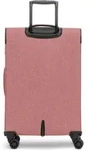 Redolz Essentials 12 MEDIUM 4-Rollen Trolley 67 cm mit Dehnfalte - Rosa