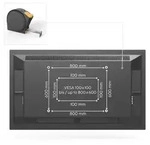 Hama 00220817, 2,54 m (100"), 75 kg, Schwarz - Schwarz