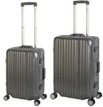 Travelhouse - London - 2er Reisekoffer Set | TSA Schloss |Polycarbonat Hartschale 