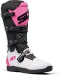 Sidi X Power SC Motocross-Stiefel, wei&szlig;/schwarz/rosa, Gr&ouml;&szlig;e 43 - 43