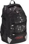 Neoxx ACTIVE PRO - Schulrucksack 45.5 cm (Splash in Black) - Schwarz