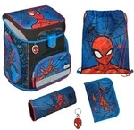SCOOLI EasyFit Spider-Man V2 Schulranzen Set, 5tlg. - Bunt