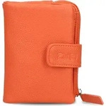 Zwei Mademoiselle Geldb&ouml;rse 10 cm - Orange