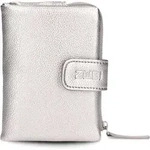 Zwei Mademoiselle Geldb&ouml;rse 10 cm - Silber