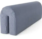 Bettumrandung Vitalispa Grau 70 x 20 cm, Model 34407 - Grau