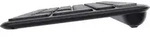 Trust Vaiya US Black USB + RF Wireless + Bluetooth - Tastatur - Schwarz