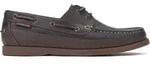 Mephisto Boating Bootsschuh, Glattleder, Black - Brown, Spinnaker-Kollektion, Weite G