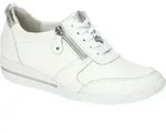 Waldl&auml;ufer HIMONA Damenschuhe - bequeme Schn&uuml;r- Halbschuhe wei&szlig; Freizeit NEU -