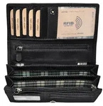 Benthill Portemonnaie Damen Leder - Hochwertige weiche Vintage EchtLeder Damen