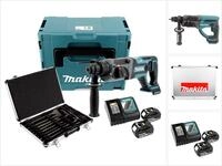 Makita DHR 241 RTJ Akku Bohrhammer 18 V Li-Ion mit SDS-Plus Aufnahme im Makpac...
