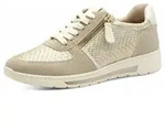 Jana Softline Weite H sportlicher Schn&uuml;rer Beige - 37
