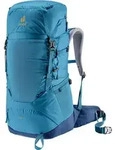 Deuter Fox 30L, Interner Rahmen, Oben, Wandern, Blau, Unisex, Seitentasche - Blau