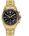 Jacques Lemans 1-2117M Liverpool Chronograph Herrenuhr 44mm 20ATM - Gold