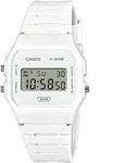 Casio Collection > Damenuhr wei&szlig; Tagesalarm Resin F-91WB-7AEF - Wei&szlig;