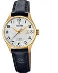 Festina Damenuhr F20011-5 schwarz - Gold
