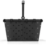 reisenthel carrybag XS frame glossy dots black - Schwarz