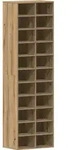 vidaXL Schuhschrank Artisan-Eiche 54x34x183 cm Holzwerkstoff - Braun