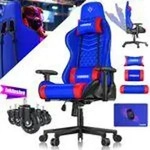 KESSER&reg; Gaming Stuhl Ergonomisch B&uuml;rostuhl mit Kopfst&uuml;tze & Lendenkissen |...