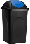 Stefanplast M&uuml;lleimer mit Schwingdeckel 60L - Blau