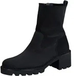 Paul Green Stiefelette Stiefelette Veloursleder - Schwarz - 37
