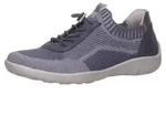 Remonte Schn&uuml;rhalbschuhe in blau, Gr. 44 - Blau - 44