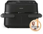 Philips Airfryer 1000 Series Flexible Basket - 7,1 L, 10 Kochfunktionen, schwarz