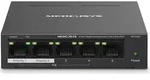 Mercusys 5-Port Gigabit Desktop Switch with 4-Port PoE+, Gigabit Ethernet