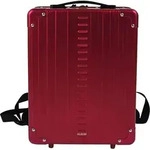 Aleon Hybrid Rucksack 39 cm Laptopfach - Rot