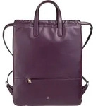 DuDu Ellesmere City Rucksack Leder 44 cm - Violett