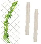 Relaxdays Rankgitter ausziehbar, 3er Set, Rankhilfe Kletterpflanzen, 180x90 cm,
