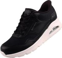 Skechers Damen Uno Banksia Slip-InTurnschuhe, Black Duraleather, 36 EU