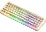 Akko YU01 Antique Jade Gaming-Tastatur, RGB - Hellbraun