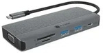 ICY BOX IB-DK4040a-CPD, 10 in 1 USB-C Docking station, 1x HDMI 4K60Hz, 1x VGA, 3x